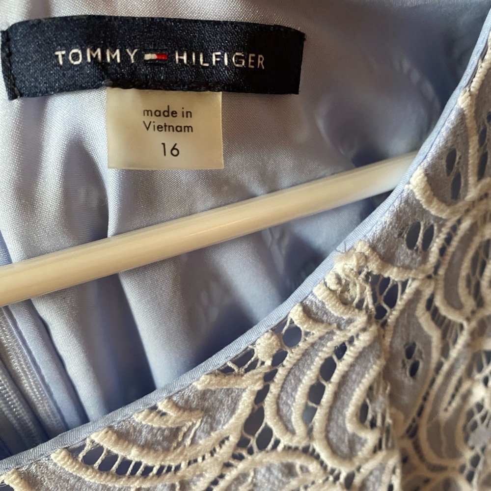 Tommy Dress- Light Blue- Hits right above Knee